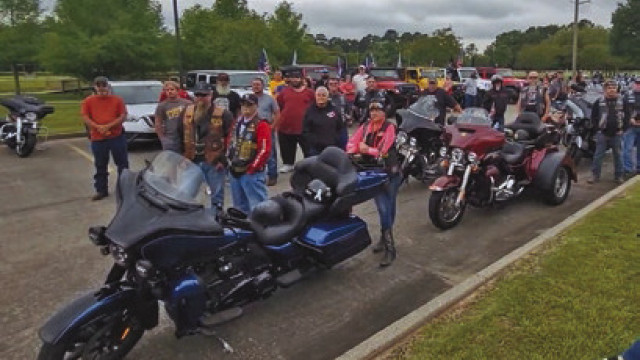 Poker run honoring Veteran’s home is sight to behold