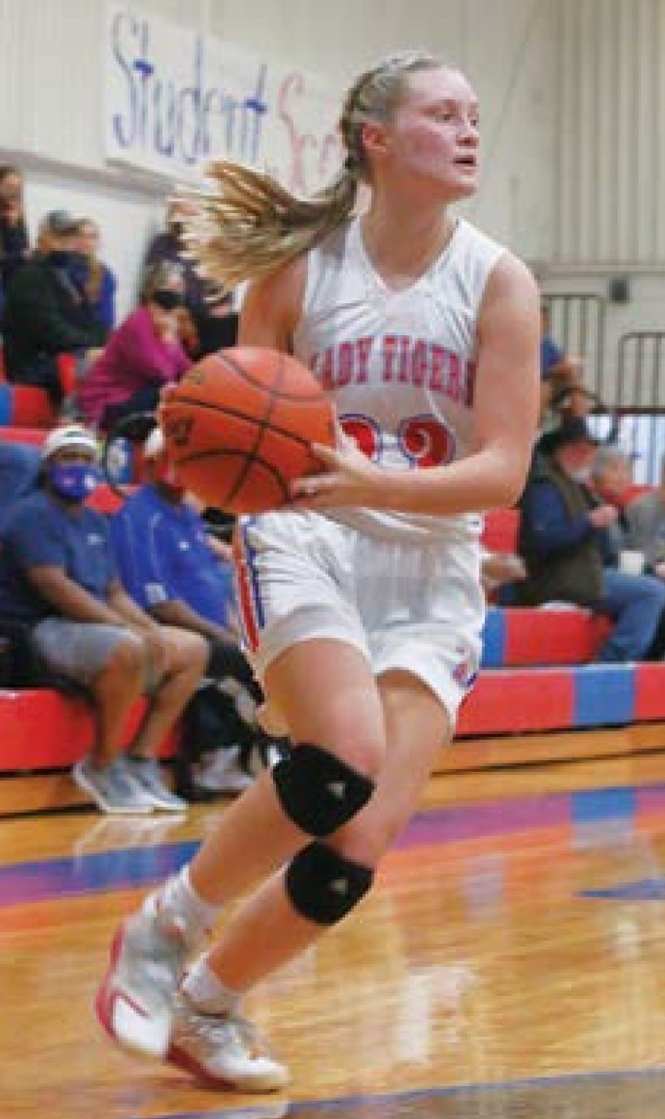 Brister’s 34 leads Lady Tigers to big win over ND