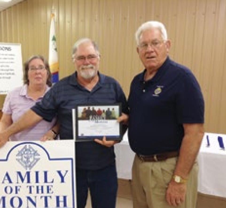 Bergeauxs named June Family of the Month