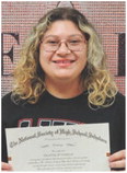 WHS student honored as national scholar