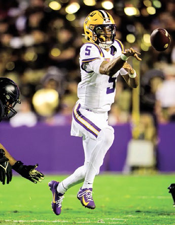 Daniels and LSU continue to be nation's most explosive offense
