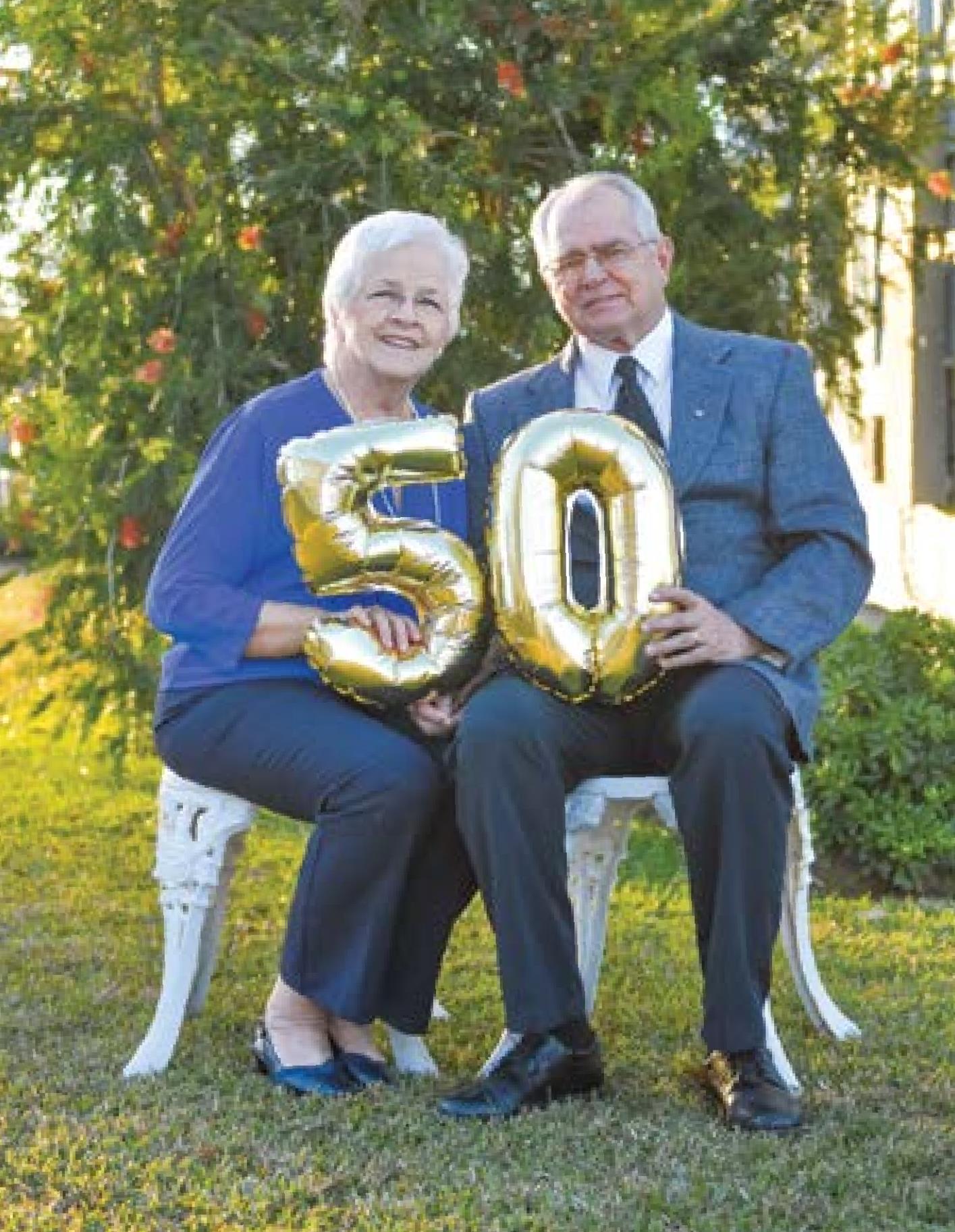 Benoits celebrate 50th anniversary