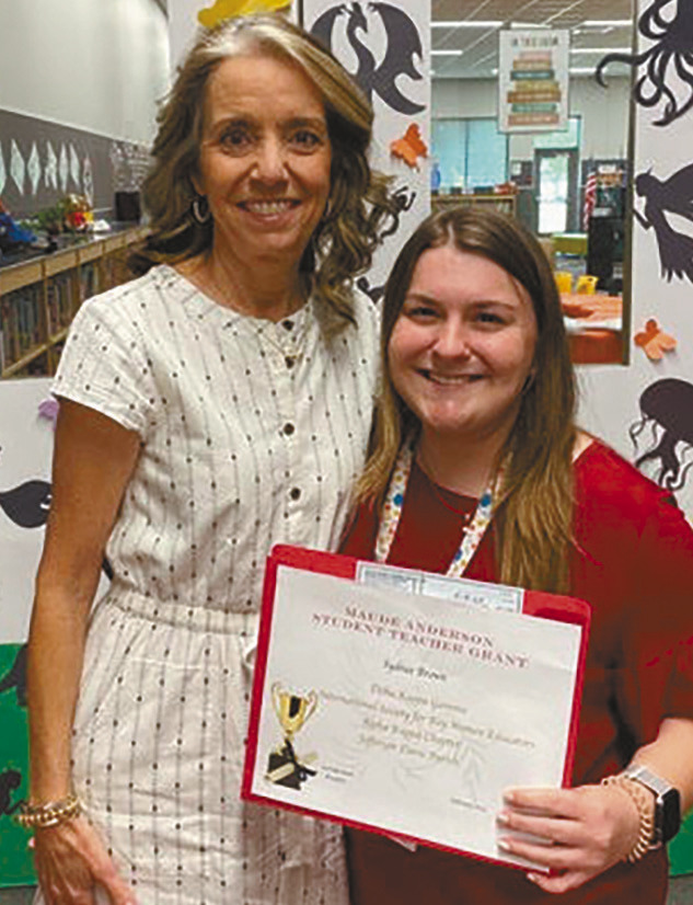 Local student-teacher selected for grant