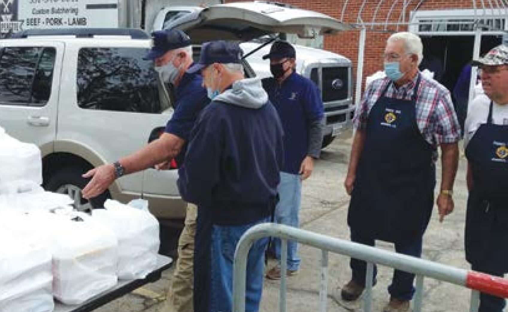 KCs conduct annual barbecue fundraiser, donate to youth group