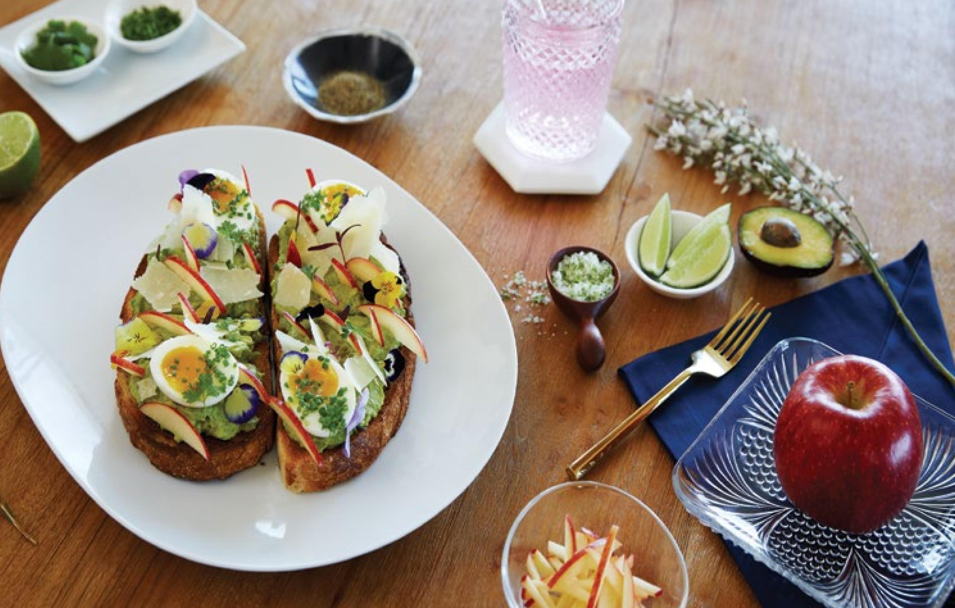 Apple Avocado Toast