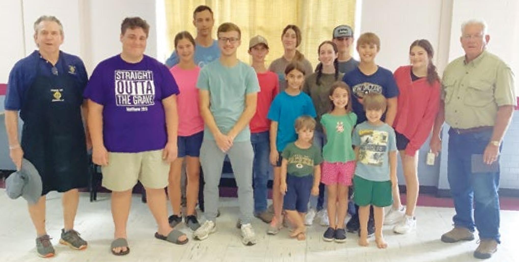 KCs donate to youth group