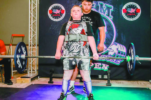 Jennings’ Morvant succeeding in junior powerlifting