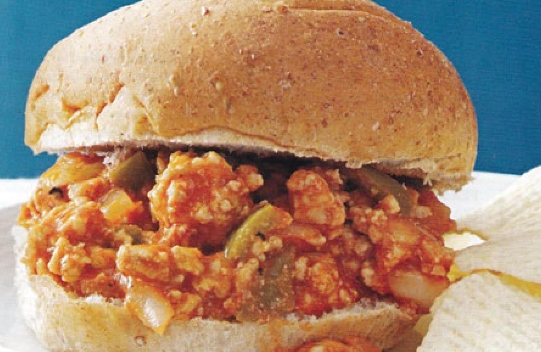 Add a healthy twist to classic Sloppy Joes