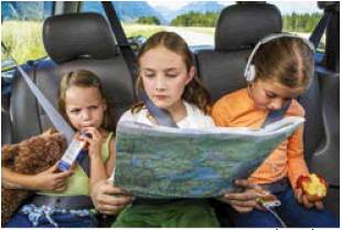 The safest place for kids in the car