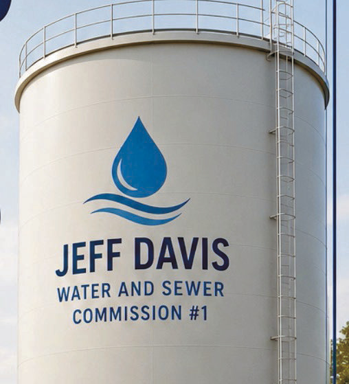 Parish officials are breaking ground this week on a water storage facility in Lacassine. The project will help Jeff Davis Water and Sewer Commission No. 1 service the area. Submitted photo