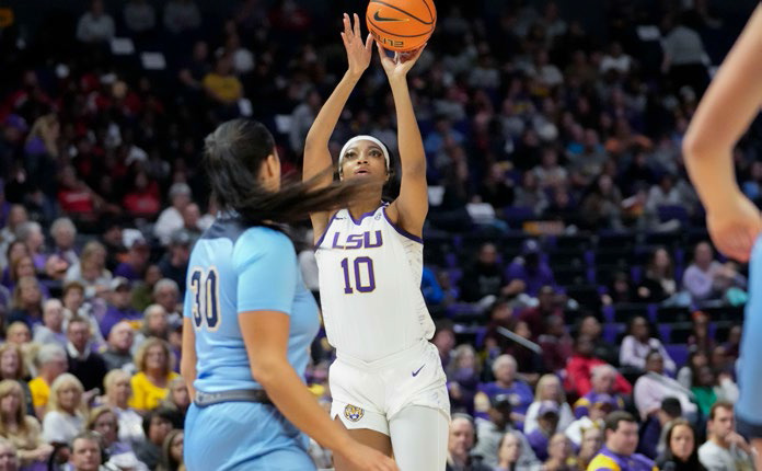 LSU’s Angel Reese is back with the No. 7 Tigers after 4-game absence