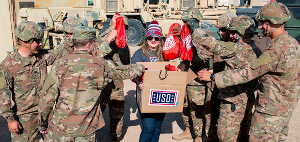 Brightening the Holiday Season for the Military Community