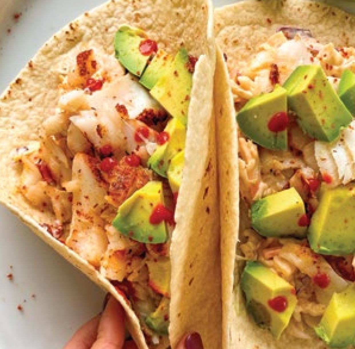 Blackened Alaska Cod Tacos