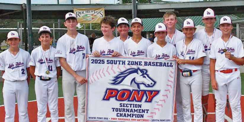 Lake Arthur Pony team claims Section Championship