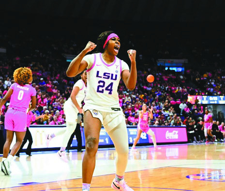 Reese, Johnson lead way for No. 13 LSU women in come-from-behind win against Alabama