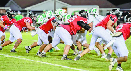 Hounds shut out Wolves 12-0 in non-district play