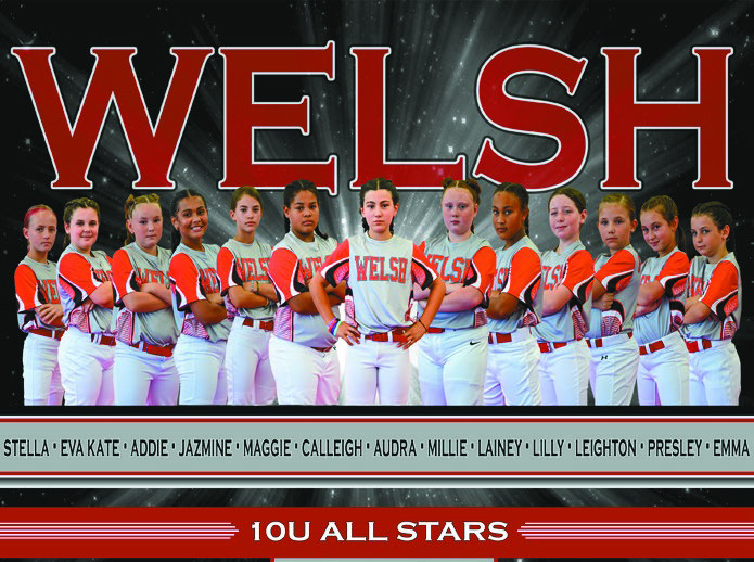 Welsh 10U and 12U softball All-Star teams advance to the World Series