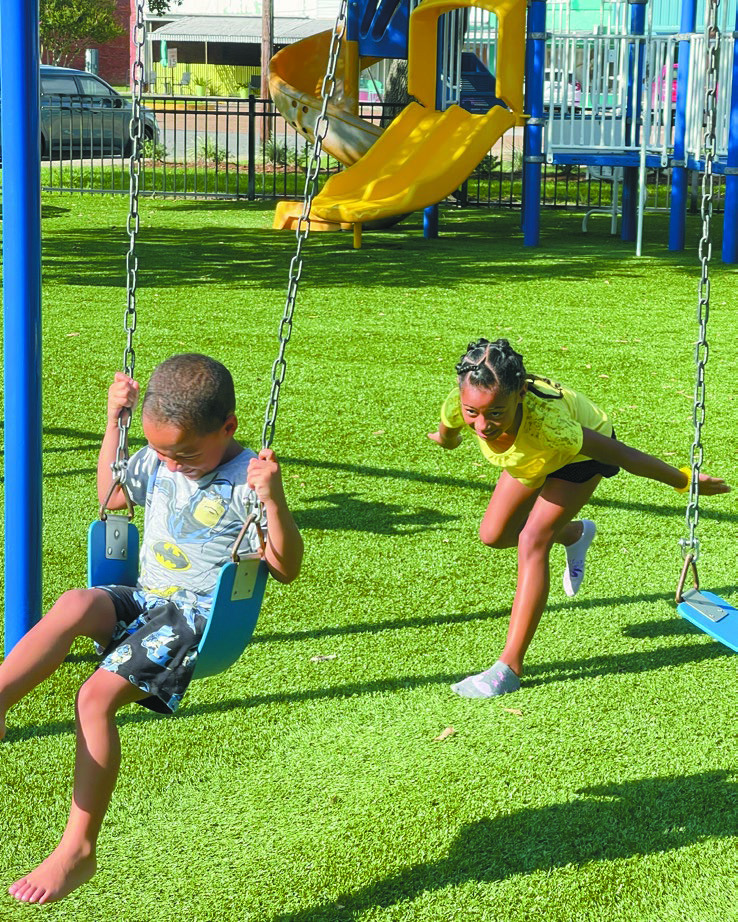 Swinging away summer