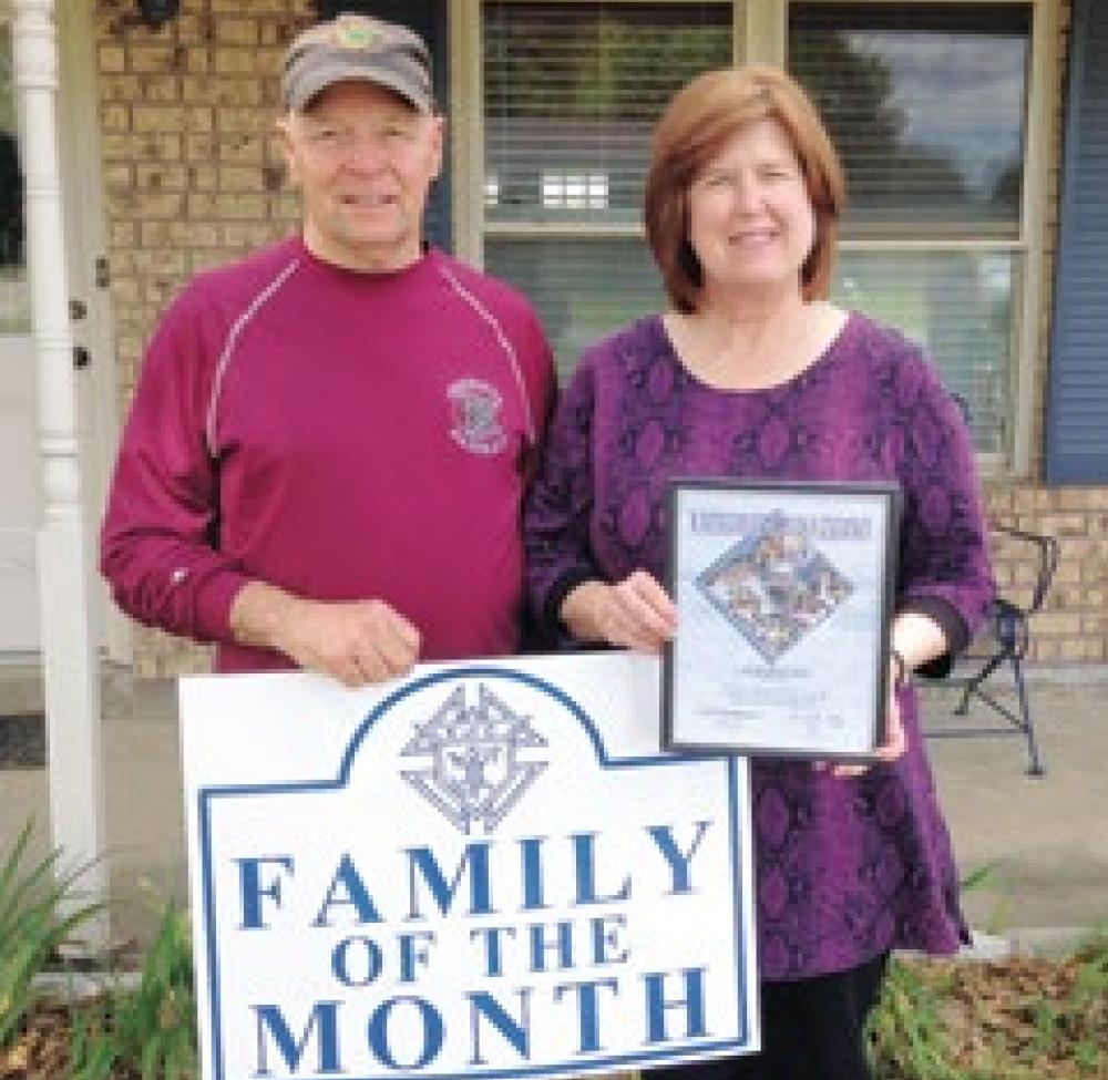 Lantz’ named May Family of the Month
