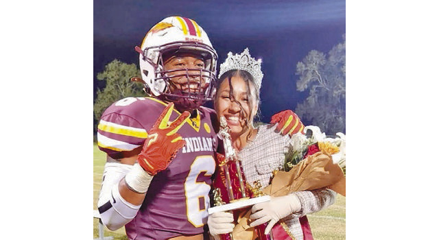 2026 EHS Homecoming King Makelin Lemoine (left) and Homecoming Queen Kaya Francis Submitted photo