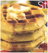 Start your morning with waffles