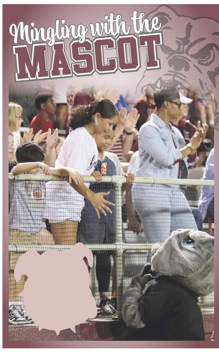 Mingling with the Mascot
