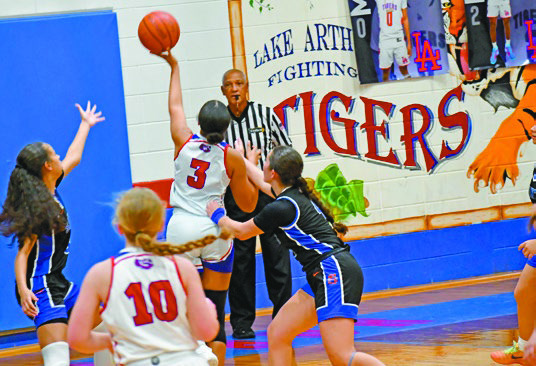 Lady Tigers clobber Lady Saints