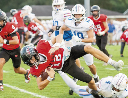 Hounds fall in jamboree to St. Louis, 12-0