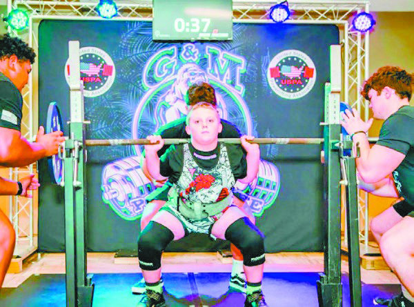 Morvant smashes through powerlifting world