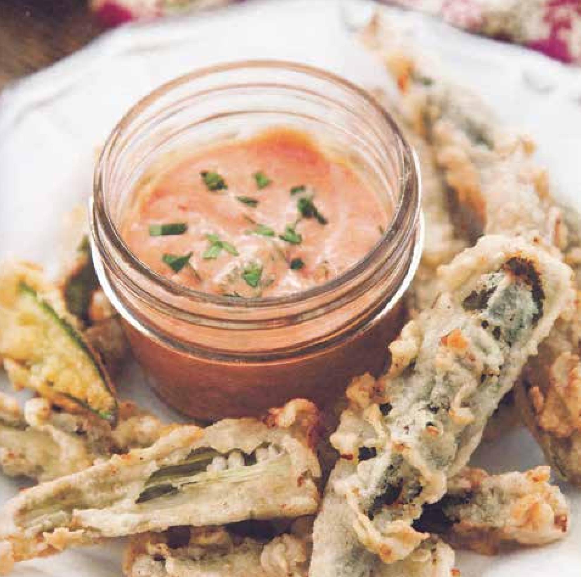 Buttermilk-Battered Okra Fries With Comeback Sauce
