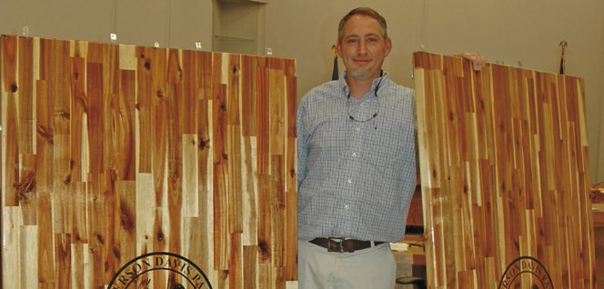 Boudreaux builds conference table