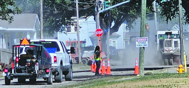Construction continues