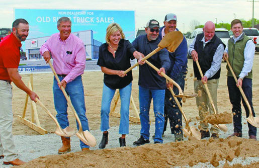 City welcomes dealership with ground-breaking ceremony