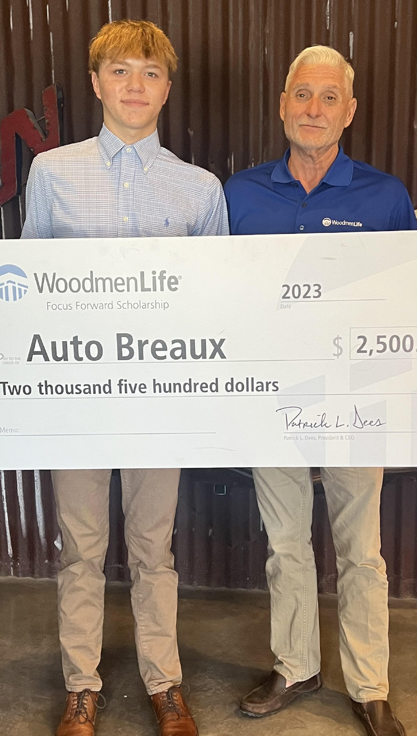 LAHS graduate receives Focus Forward scholarship