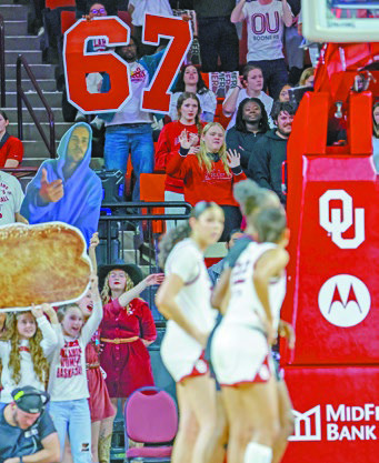 The '6-7' craze is going strong at NBA, college basketball games