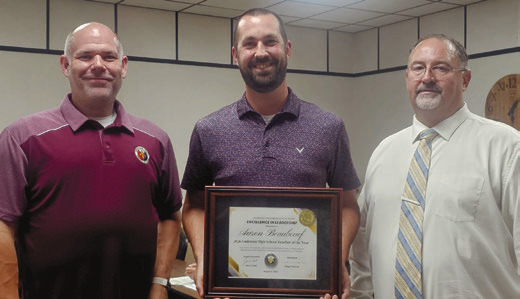 Beauboeuf honored for accomplishment