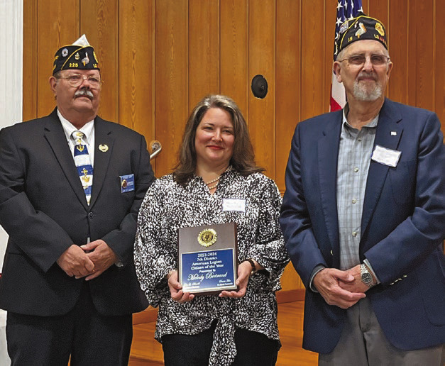 Local residents honored at American Legion district conference