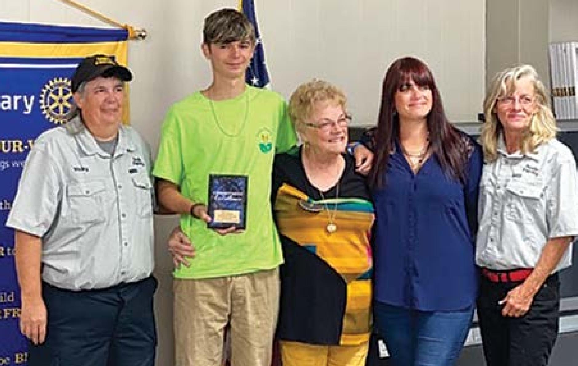 Johnson Named Volunteer of the Year