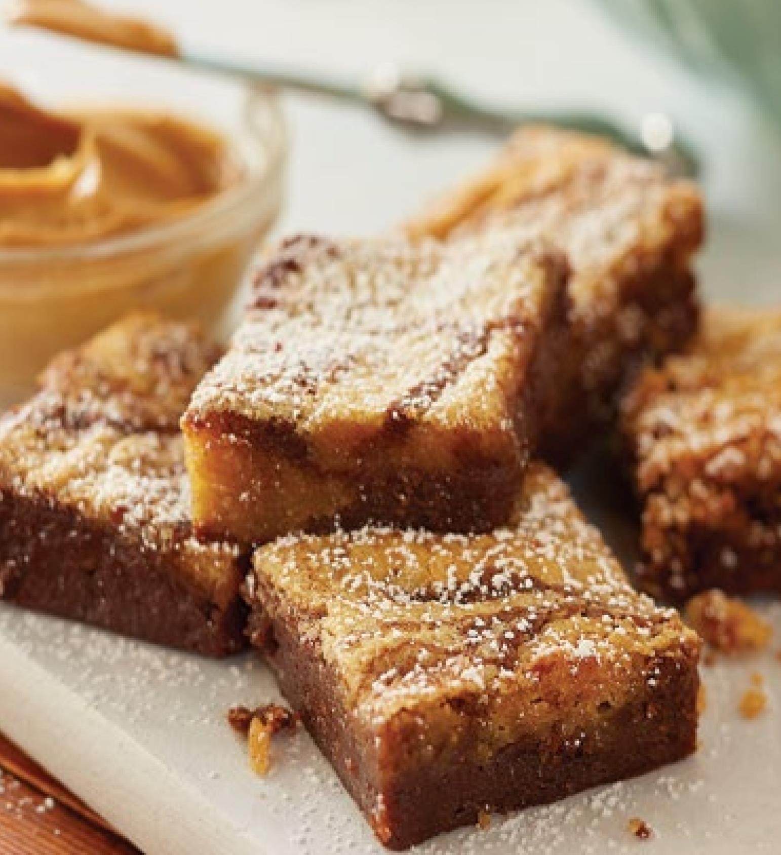 Marbled Peanut Butter Chocolate Brownies
