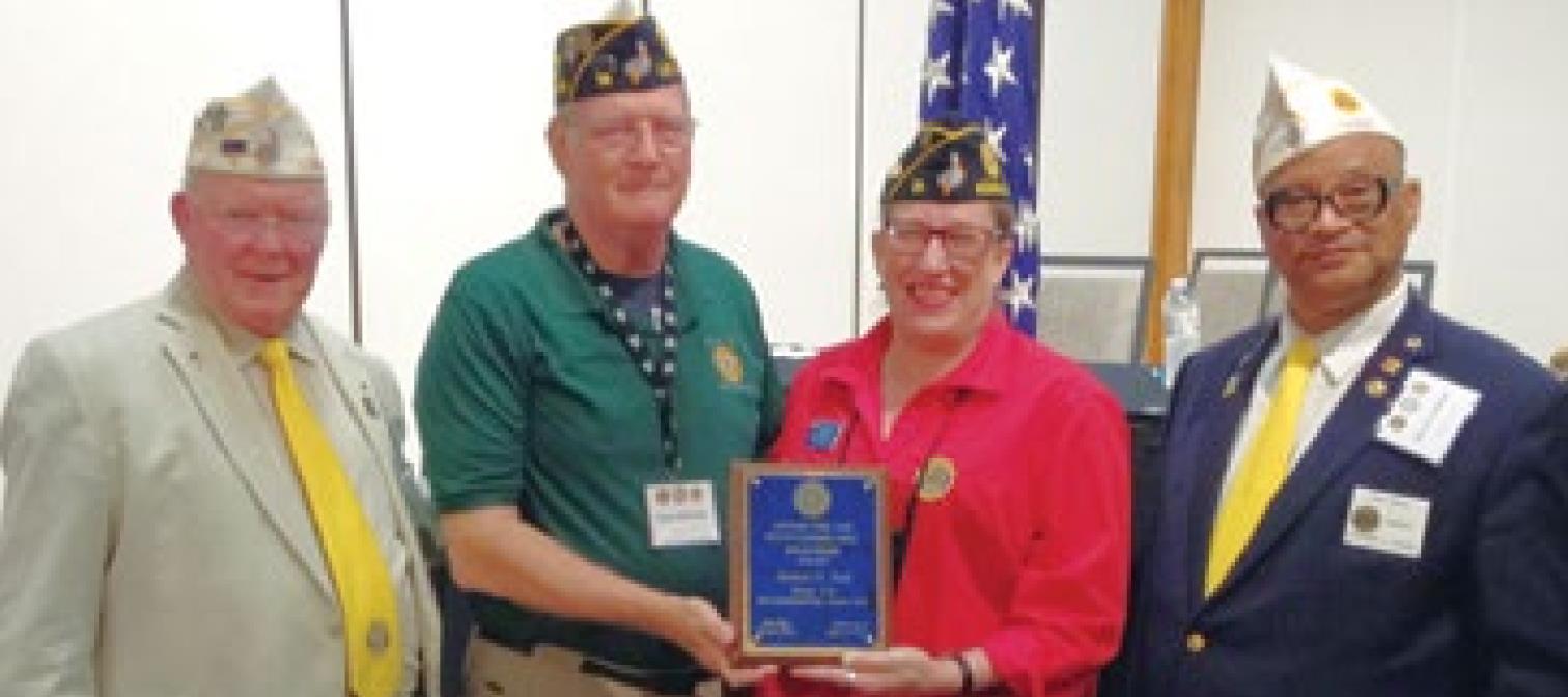 James O. Hall Post 19 Recognized