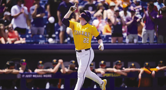 Tennessee holds on for 4-3 victory over defending national champ LSU to win SEC Tournament