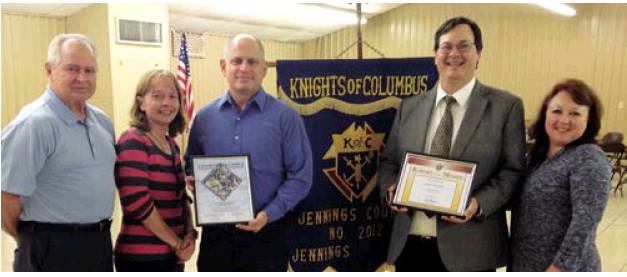 KCs recognize Family, Knight of Month for December 2019