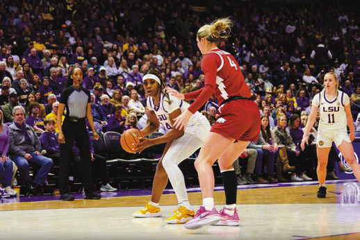 No. 9 LSU, No. 1 South Carolina to meet tonight in PMAC