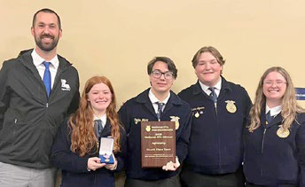 JHS FFA competes on national level