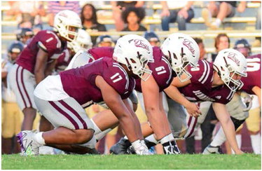 Dogs run away from Eunice, 28-6