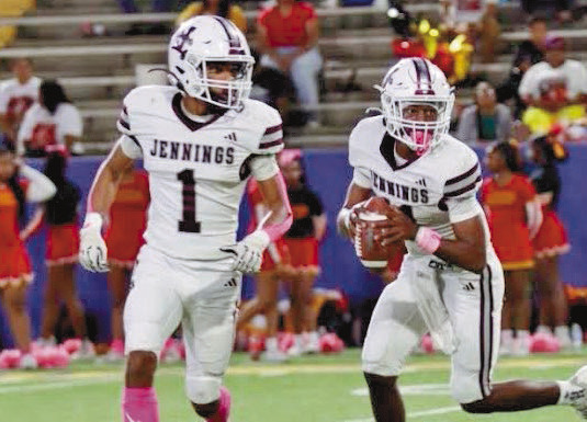 Bulldog offense rolls through Golden Knights, 55-14