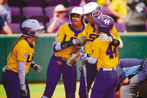 No. 11 LSU softball crowned Regional Champions, shutout Southern Illinois, 9-0