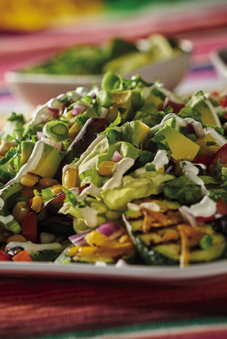 Grilled Zucchini Nachos