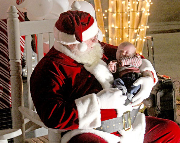 Santa Claus came to town
