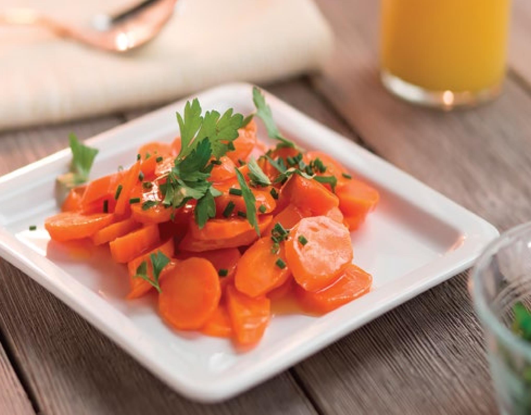 Orange Honey Glazed Carrots